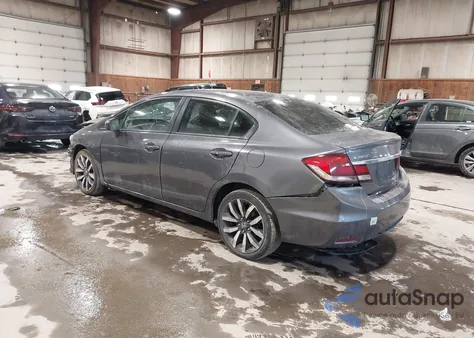 2015 Honda Civic Ex-L из США, поврежденный, VIN 19XFB2F92FE242777
